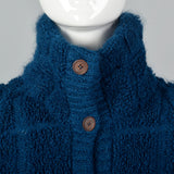 Soft & Cozy Missoni Teal Mohair Cardigan Sweater Coat