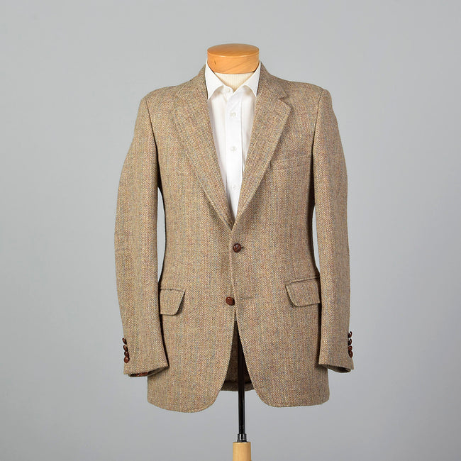 1970s Harris Tweed Tan Jacket