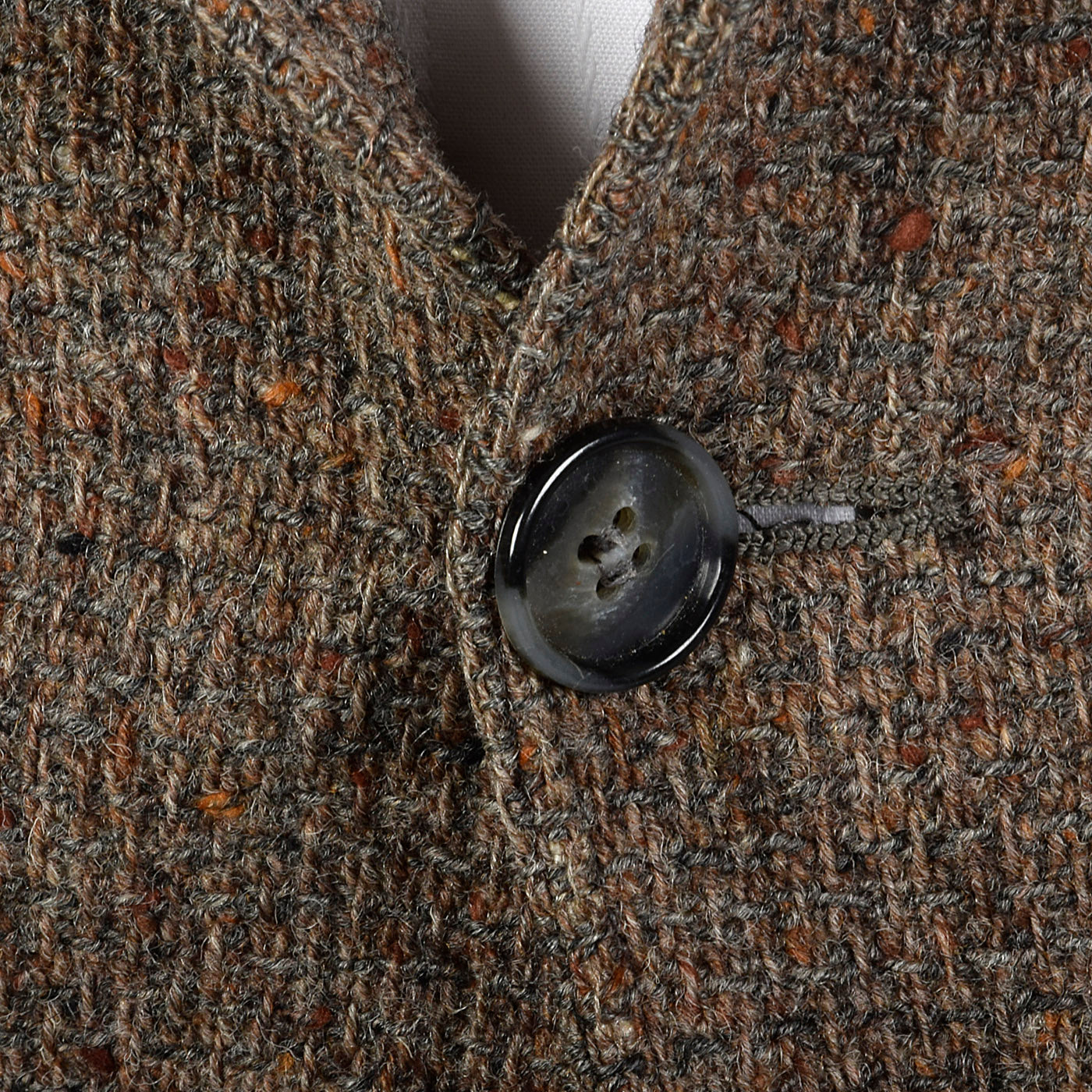 1970s Mens Yves Saint Laurent Chunky Tweed Jacket