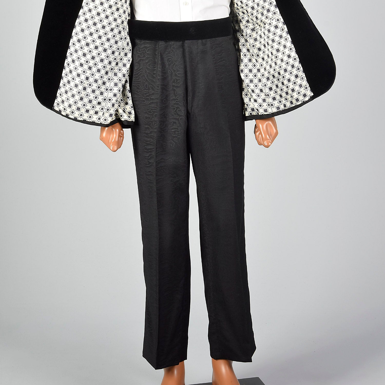 42R 1970s Mens TuxedoTwo Piece Single Button