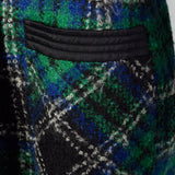 XS Valentino Miss V 1980s Plaid Jacket