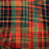 Small 1950s Red and Green Plaid Day Dress