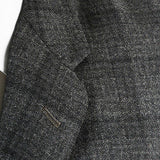 1950s Mens Gray Windowpane Jacket