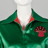 Impossibly Cool Mushroom Records Satin Jacket The Magic Land of Ubilam