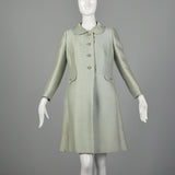 Small 1960s Mint A-Line Dress Coat