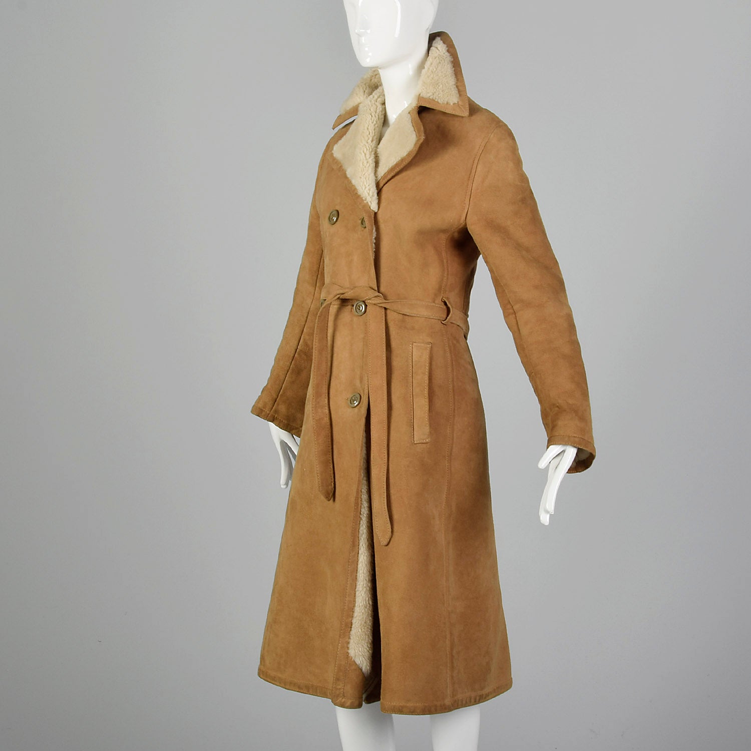 1970s Saks Fifth Avenue Sheepskin Coat