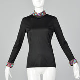 XS I Magnin 1970s Two Piece Dress Set