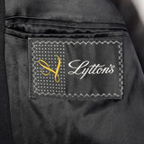 1980s Black Wool Heavy Overcoat