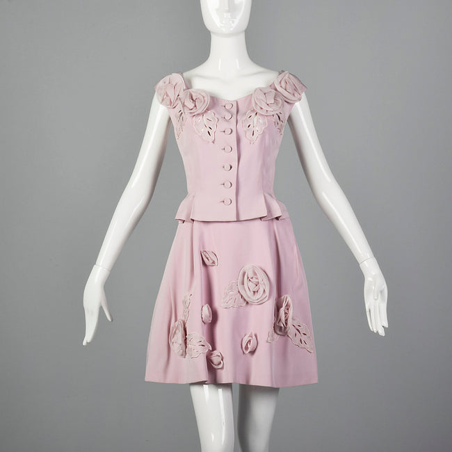 Byblos Pink Skirt Set