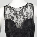 XS Pamela Dennis Matching Black Lace Skirt and Top Dress Set