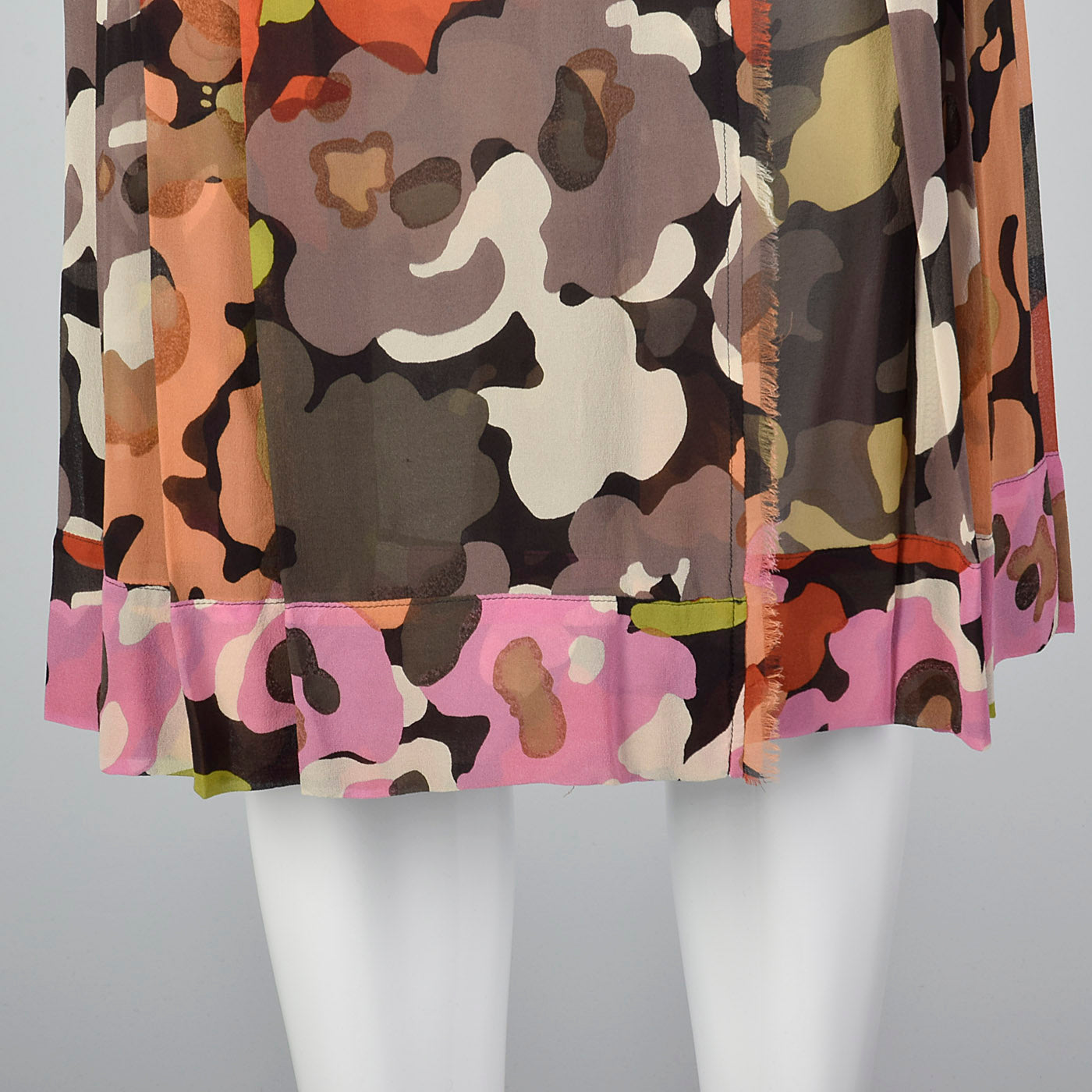 2000s Dries Van Noten Silk Wrap Skirt