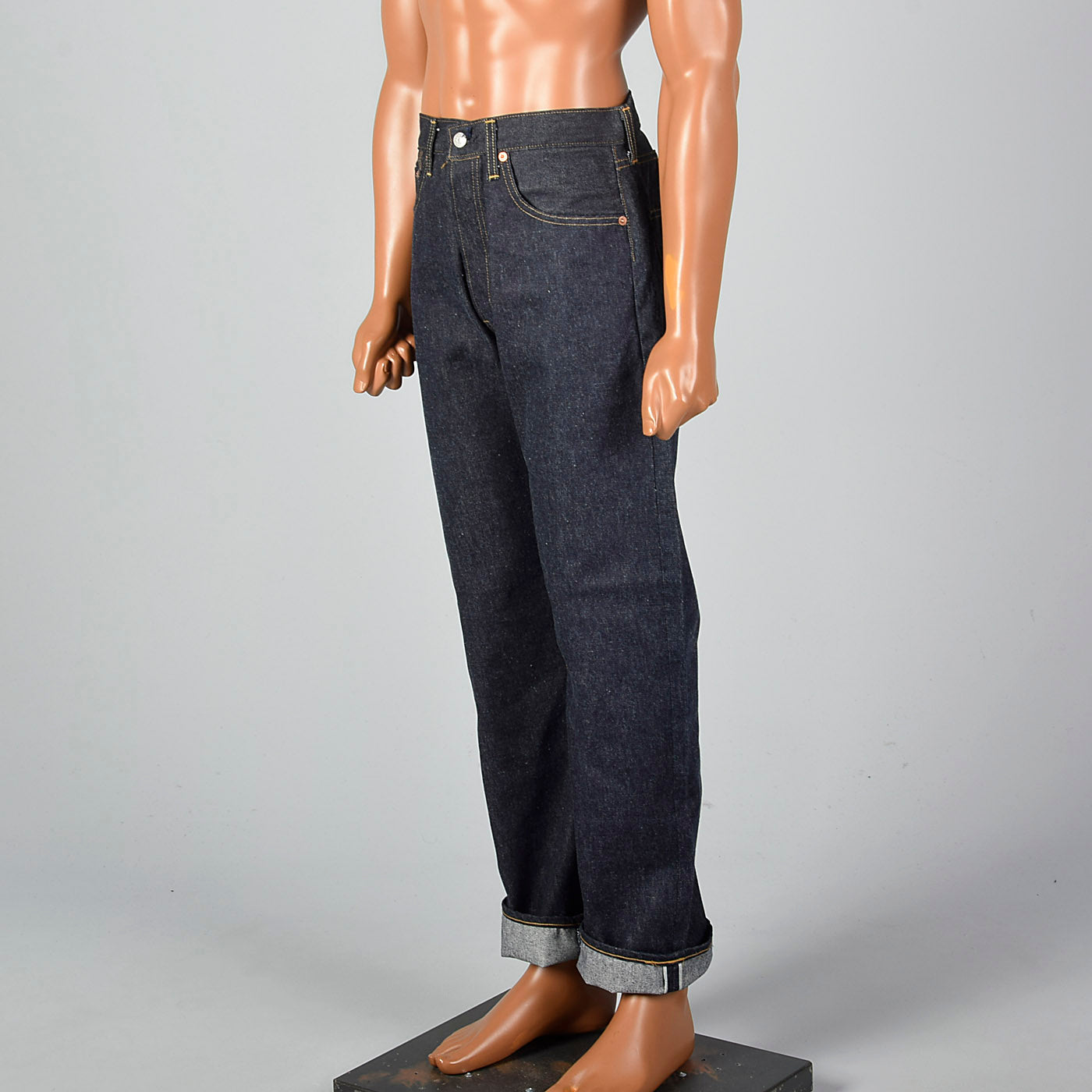 Levi Vintage Clothing LVC 501 XX 1955 selvedge denim jeans size 32x34 BIG E