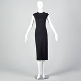 1990s Emanuel Ungaro Black Dress