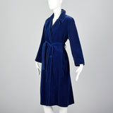 1970s Blue Velvet Coat