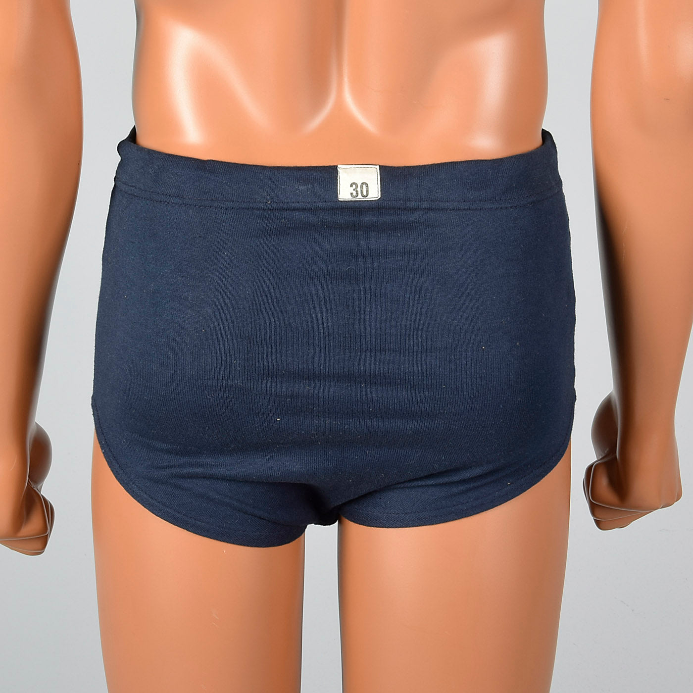 1940s Deadstock Navy Swim Trunks