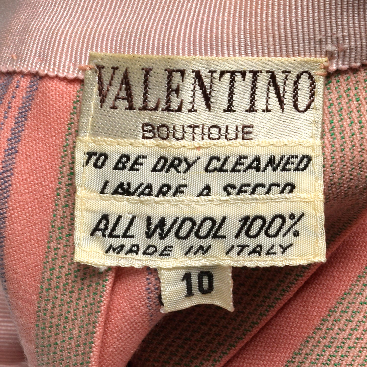 Valentino boutique on sale label