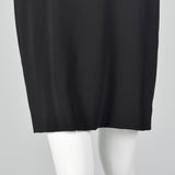 1990s Tom Ford for Gucci Black Shift Dress with Link Buttons