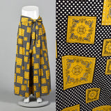 1970s Chessa Davis Polka Dot Palazzo Pants
