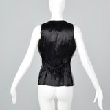 1990s Todd Oldham Seven 7 Studded Wool Vest