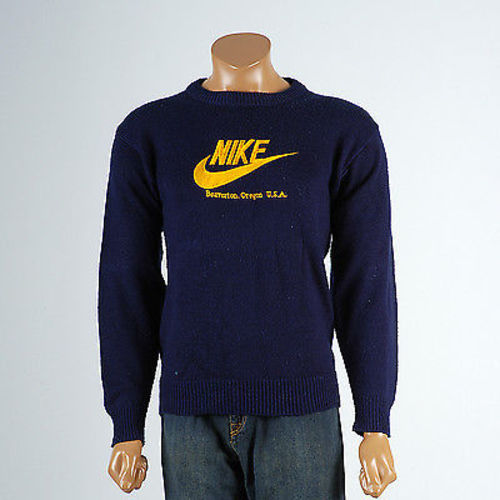 1970s Men's Nike Corporate Headquarters Knit Sweater