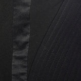 Medium 1980s Alberto Makali Jumpsuit Black Tuxedo Sleeveless Racerback Romper