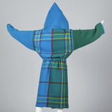 Jean Charles de Castelbajac Plaid Blanket Coat