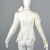 Vivienne Westwood Asymmetric White Ruffle Shirt