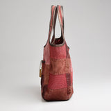 Coach Ltd Ed Ergo Tote Red Hobo Purse