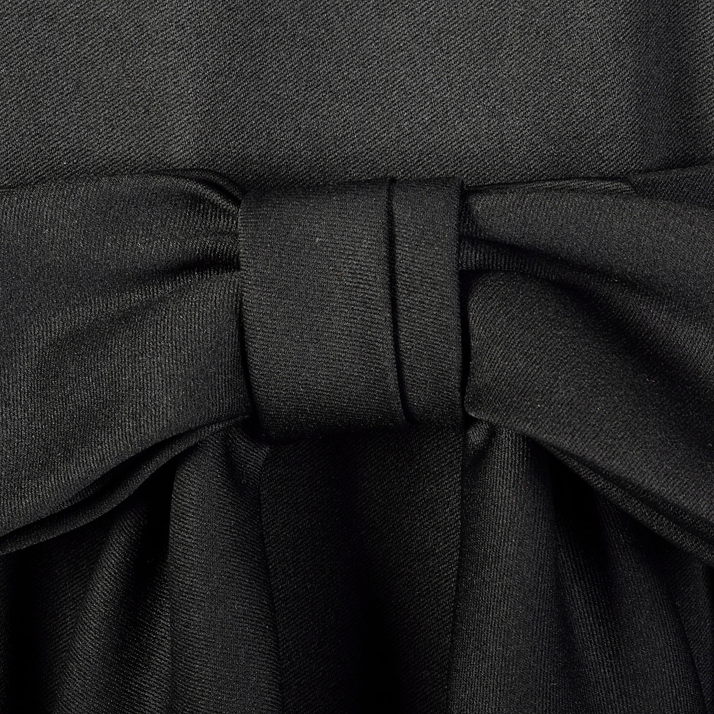 1970s Georgette Trilere Black Evening Dress
