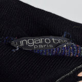 1980s Emanuel Ungaro Wool Sweater Dress with Button Up Turtleneck