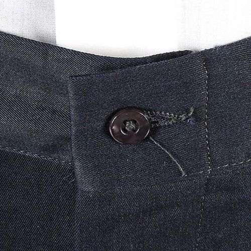 Deadstock 1960s Men's Big Yank Sanforized Blue Twill Workwear Pants