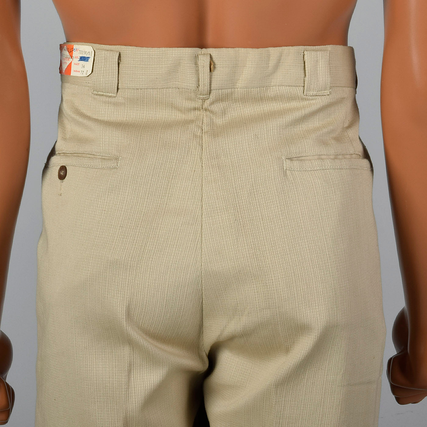 1950s Deadstock Tan Pants