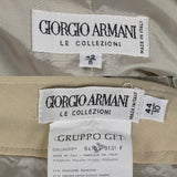 Small Giorgio Armani Le Collezioni 1990s Gray Sequin Check Paint Suit