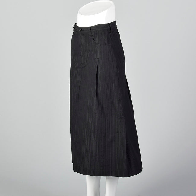 Medium Issey Miyake 1990s Topstitch Skirt