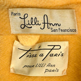Medium 1950s Lilli Ann Yellow Winter Coat