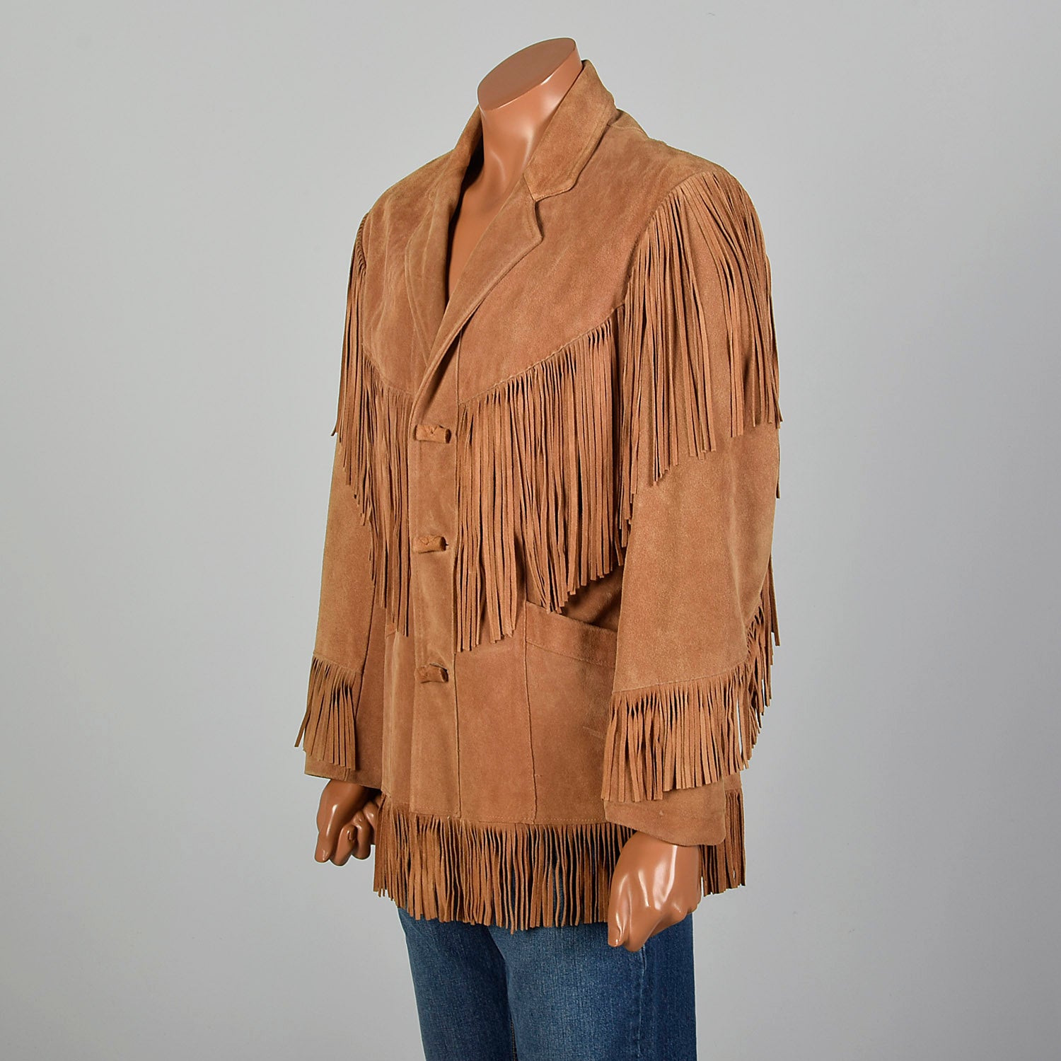 Medium 1990s Men's Pioneer Wear Buckskin