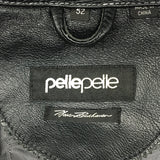 XL Pelle Pelle Jacket Black Studded Leather Marc Buchanan