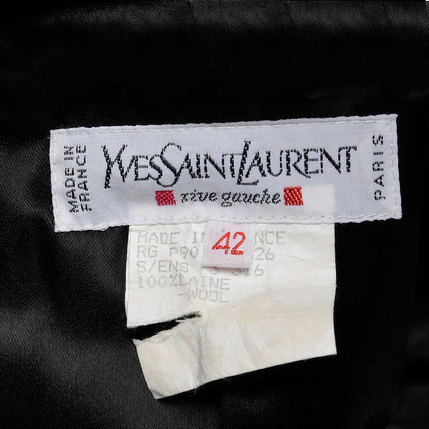 Opinions on this YSL Yves Saint Laurent label?