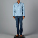 1950s Van Heusen Blue Shirt