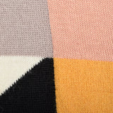2000s Kenzo Geometric Color Block Sweater
