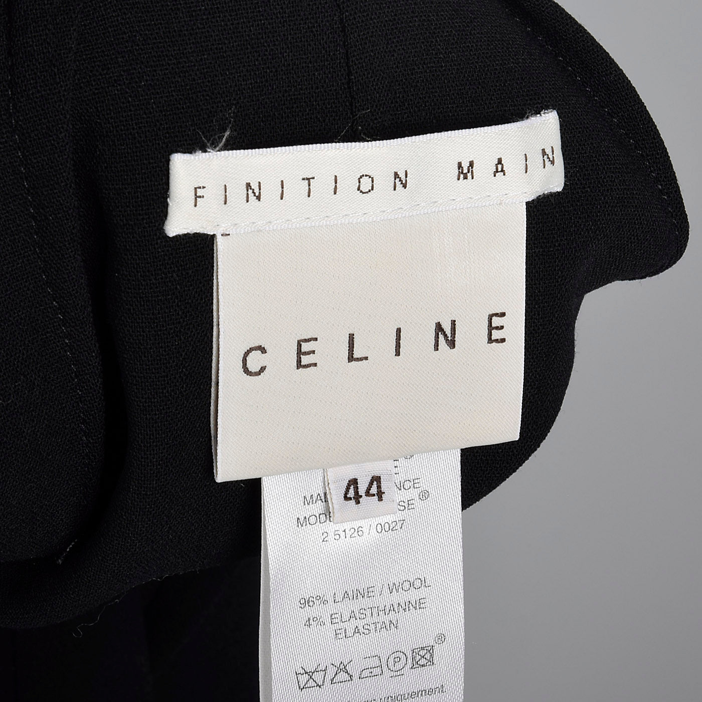 2010s Celine Black Wool Jacket