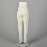 XS 1960s White Pants