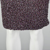 XXS Amethyst Purple Beaded Skirt