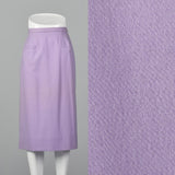 1950s Lavender Pencil Skirt