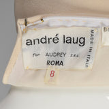1969 André Laug for Audrey Hepburn Fringe Gown
