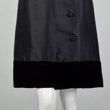 Small 1960s Silk and Wool Cocktail Dress