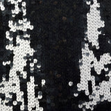 Large Black Sequin Sweater Dress Formal Evening Cocktail Modest Long Sleeve