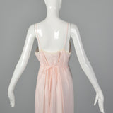 1970s Christian Dior Pink Nightgown