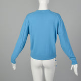 Medium 1960s Deadstock Light Blue Sweater