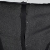 1940s Black Fitted Blouse with Sequin Trim